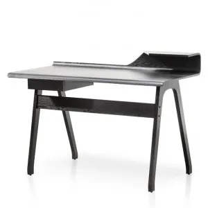 Ruban Wooden Home Office Desk - Black by Interior Secrets - AfterPay Available by Interior Secrets, a Desks for sale on Style Sourcebook