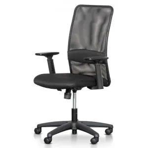 Elroy Mesh Office Chair - Black by Interior Secrets - AfterPay Available by Interior Secrets, a Chairs for sale on Style Sourcebook