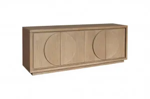 Bonnie 2m Buffet Unit - Dusty Oak by Interior Secrets - AfterPay Available by Interior Secrets, a Sideboards, Buffets & Trolleys for sale on Style Sourcebook