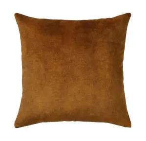 Weave Ava 50cm Velvet Cushion - Ochre by Interior Secrets - AfterPay Available by Interior Secrets, a Cushions, Decorative Pillows for sale on Style Sourcebook