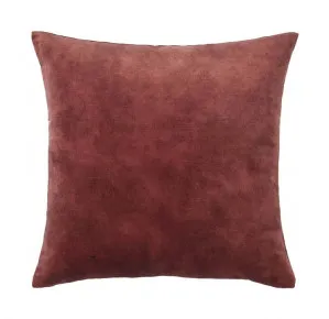 Weave Ava 50cm Velvet Cushion - Madder by Interior Secrets - AfterPay Available by Interior Secrets, a Cushions, Decorative Pillows for sale on Style Sourcebook