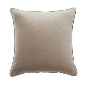 Weave Zoe 50cm Velvet Cushion - Truffle by Interior Secrets - AfterPay Available by Interior Secrets, a Cushions, Decorative Pillows for sale on Style Sourcebook