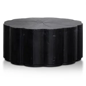 Danica 100cm Round Coffee Table - Full Black by Interior Secrets - AfterPay Available by Interior Secrets, a Coffee Table for sale on Style Sourcebook