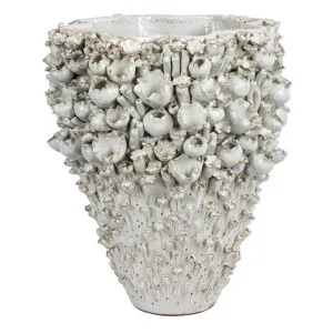 Karol Ceramic Vase, White by Florabelle, a Vases & Jars for sale on Style Sourcebook