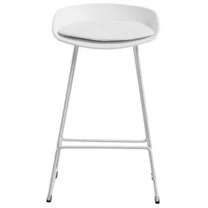Tobi Commercial Grade Kitchen Stool, White by casabona, a Bar Stools for sale on Style Sourcebook