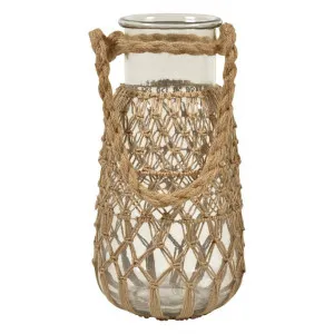 Roosa Rope Net Jar, Large by Casa Sano, a Vases & Jars for sale on Style Sourcebook
