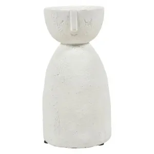 Betsy Ceramic Decor Vase, White by Casa Uno, a Vases & Jars for sale on Style Sourcebook