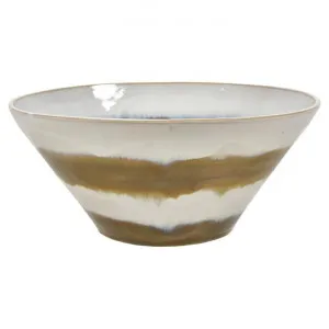 Arizona Ceramic Tapered Bowl by Casa Uno, a Bowls for sale on Style Sourcebook