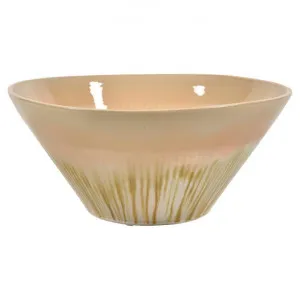 Primrose Ceramic Tapered Bowl by Casa Uno, a Bowls for sale on Style Sourcebook