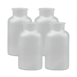 Kiyota Painted Glass Bottle, Set of 4 by Affinity Furniture, a Vases & Jars for sale on Style Sourcebook