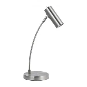 Sarla Metal Table Lamp, Satin Chrome by Lexi Lighting, a Table & Bedside Lamps for sale on Style Sourcebook
