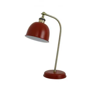 Lenna Metal Adjustable Desk Lamp, Red by Lexi Lighting, a Desk Lamps for sale on Style Sourcebook