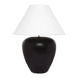 Picasso Ceramic Base Table Lamp, Black / White by Cozy Lighting & Living, a Table & Bedside Lamps for sale on Style Sourcebook