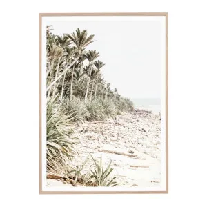 Jungle Shoreline Framed Print in 122 x 87cm by OzDesignFurniture, a Prints for sale on Style Sourcebook