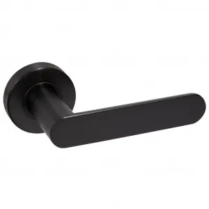 Seacliff Lever Handle - Black by Häfele, a Door Knobs & Handles for sale on Style Sourcebook