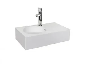 Neo Mini Solid Surface Wall Basin Left by Omvivo Neo, a Basins for sale on Style Sourcebook