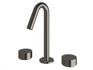 Milli Pure Basin Set Brushed Gunmetal by Milli Pure, a Bathroom Taps & Mixers for sale on Style Sourcebook