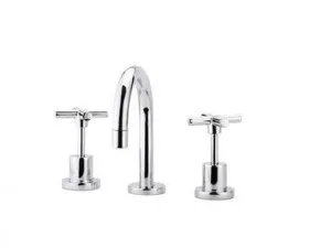 POSH Solus Basin Set (Fixed) Chrome (4 by Posh Solus, a Bathroom Taps & Mixers for sale on Style Sourcebook