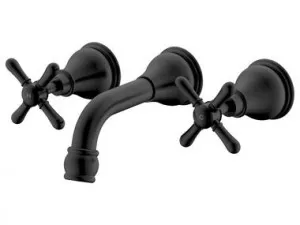 Milli Voir Wall Basin Set 150mm Cross by Milli Voir, a Bathroom Taps & Mixers for sale on Style Sourcebook