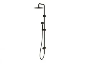 Milli Pure Twin Rail Shower Matte Black by Milli Pure, a Shower Heads & Mixers for sale on Style Sourcebook