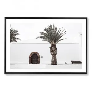 Spanish Church With Island Palms by The Paper Tree, a Prints for sale on Style Sourcebook