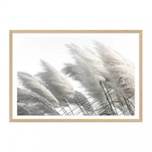 Coastal Pampas Grass | Neutral Beach Art Print by The Paper Tree, a Prints for sale on Style Sourcebook