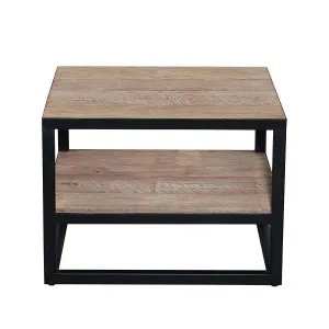 Watson Side Table 60cm in Reclaimed Teak by OzDesignFurniture, a Side Table for sale on Style Sourcebook