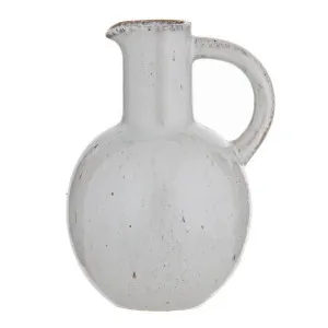 Tilda Vessel 15x20cm in Ceramic Vintage White by OzDesignFurniture, a Vases & Jars for sale on Style Sourcebook