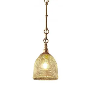 Kim Brass Pendant Light, Small by Emac & Lawton, a Pendant Lighting for sale on Style Sourcebook