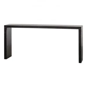 Esher Reclaimed Elm Timber Console Table, 180cm, Black by Conception Living, a Console Table for sale on Style Sourcebook