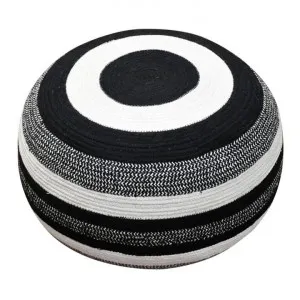 Amayla Cotton Round Ottoman by j.elliot HOME, a Ottomans for sale on Style Sourcebook