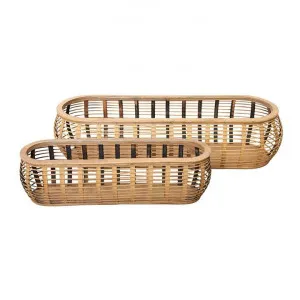 Mae 2 Piece Bamboo Planter Set by j.elliot HOME, a Plant Holders for sale on Style Sourcebook