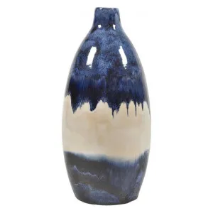 Mediterranean Ceramic Vase, Large by Casa Uno, a Vases & Jars for sale on Style Sourcebook