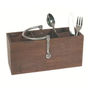 Elegant Swirl-Cutlery Holder by Casa Sano, a Utensils & Gadgets for sale on Style Sourcebook
