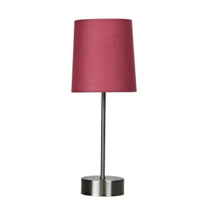 Lancet Metal Base Touch Table Lamp, Blush by Oriel Lighting, a Table & Bedside Lamps for sale on Style Sourcebook