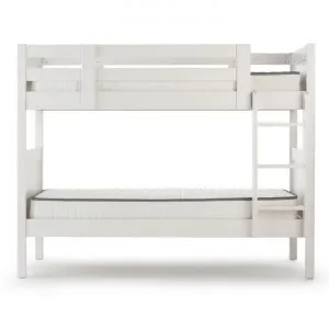 Soho Wooden Bunk Bed, Single, White by Bedtime Furniture, a Kids Beds & Bunks for sale on Style Sourcebook