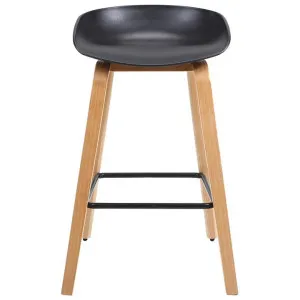 Comfy Counter Stool, Black / Natural by Philuxe Home, a Bar Stools for sale on Style Sourcebook