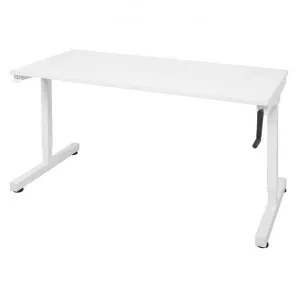 Triumph Height Adjustable Office Desk, 120cm, White by Rapidline, a Desks for sale on Style Sourcebook