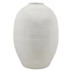 Nexos Ceramic Pot Vase, Extra Large, White by Casa Uno, a Vases & Jars for sale on Style Sourcebook