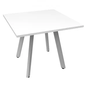 Eternity Square Office Meeting Table,  90cm, White by Rapidline, a Desks for sale on Style Sourcebook