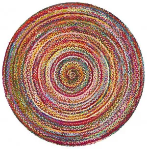 Atrium Chandra Braided Cotton Rug Multi by Rug Culture, a Contemporary Rugs for sale on Style Sourcebook