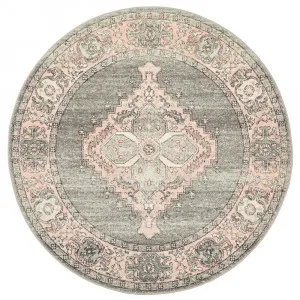 Avenue 703 Grey Round Rug by Rug Culture, a Contemporary Rugs for sale on Style Sourcebook