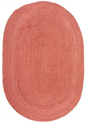 Bondi Terracotta Oval Rug by Rug Culture, a Contemporary Rugs for sale on Style Sourcebook
