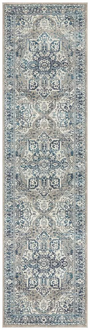 Babylon 207 Blue Runner Rug by Rug Culture, a Contemporary Rugs for sale on Style Sourcebook