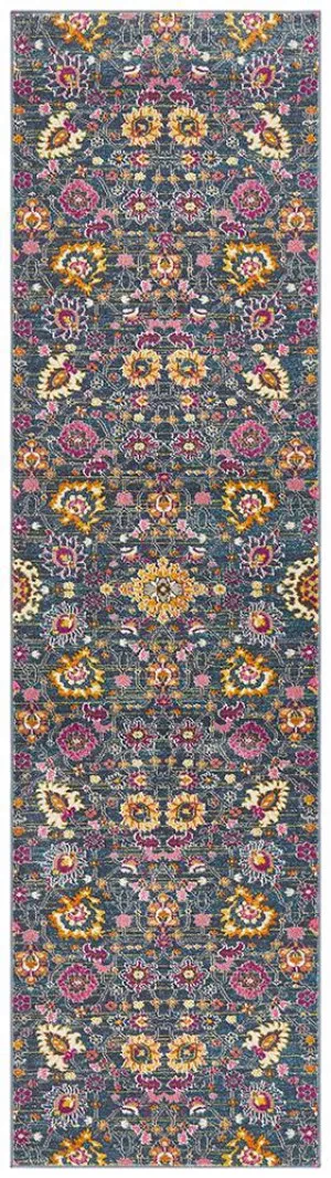Babylon 210 Blue Runner Rug by Rug Culture, a Contemporary Rugs for sale on Style Sourcebook