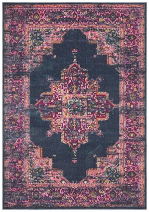 Babylon 211 Navy by Rug Culture, a Contemporary Rugs for sale on Style Sourcebook