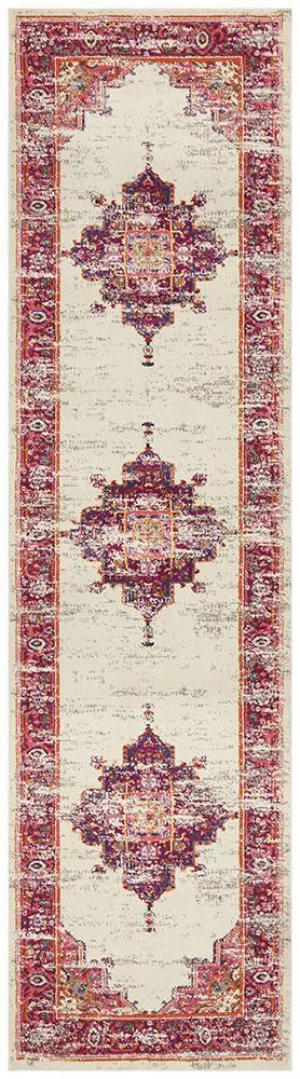 Babylon 211 Pink Runner Rug by Rug Culture, a Contemporary Rugs for sale on Style Sourcebook