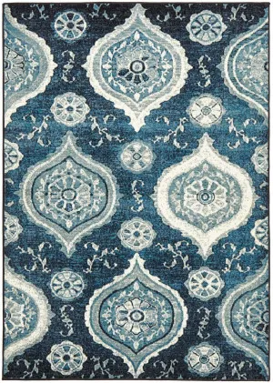 Calypso 6103 Navy by Rug Culture, a Contemporary Rugs for sale on Style Sourcebook