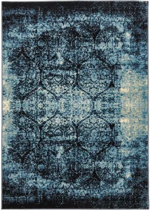 Calypso 6105 Navy by Rug Culture, a Contemporary Rugs for sale on Style Sourcebook