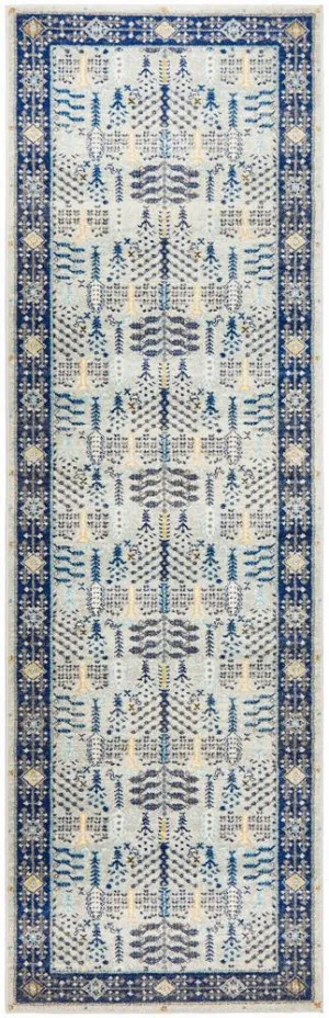 Century 988 Blue Runner Rug by Rug Culture, a Contemporary Rugs for sale on Style Sourcebook
